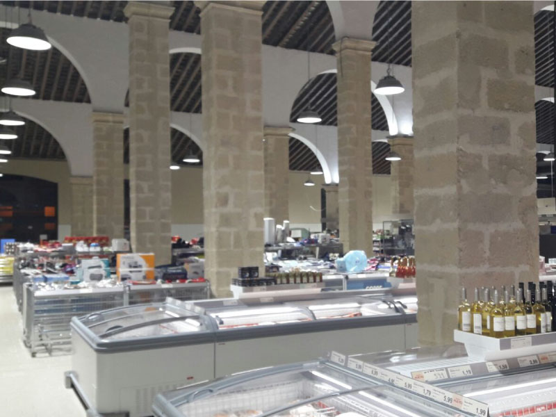 Construccion de supermercado Aldi en El Puerto de Santa María